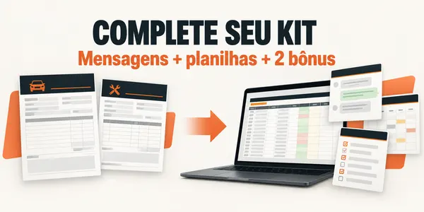 Complete seu kit com mensagens, planilhas e dois bônus